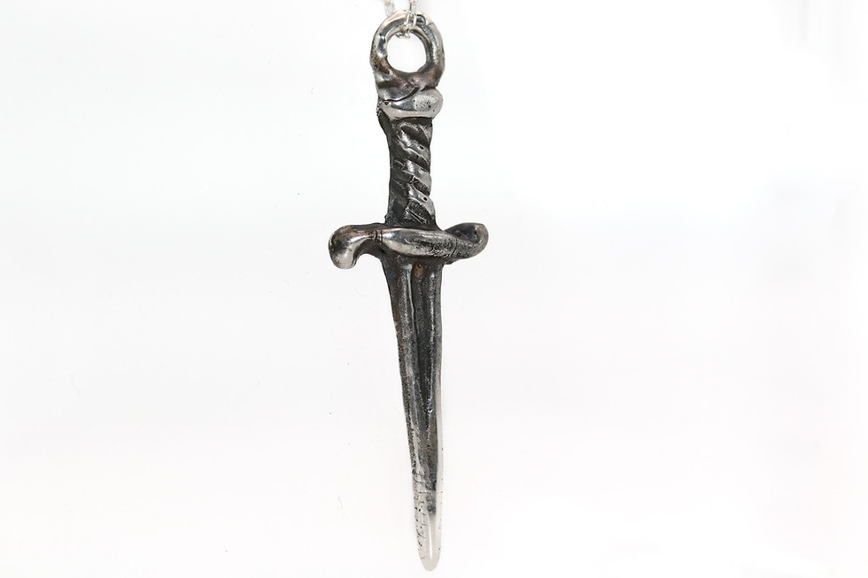 Thumbnail: Silver Dagger Pendant