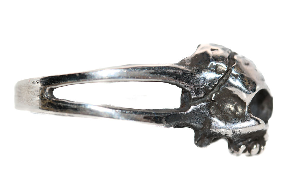 Thumbnail: Silver Skull Ring