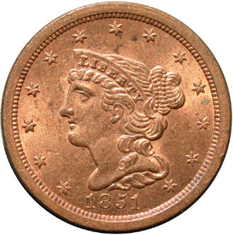 Half Cent/ Cent