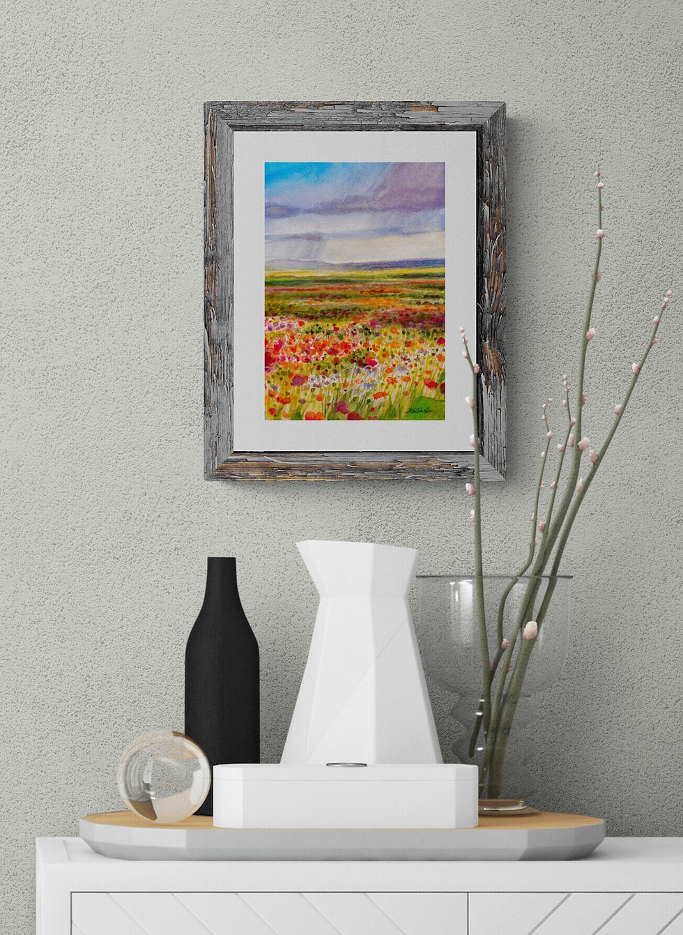 Thumbnail: Spring Symphony - watercolor fine art print