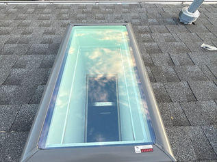 Installing Curb mount skylight-in Taunton MA
