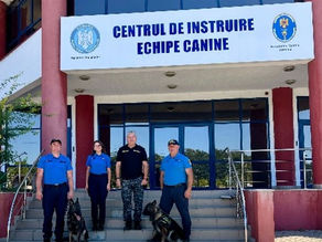 Instruire pentru echipele canine ale Serviciului Vamal