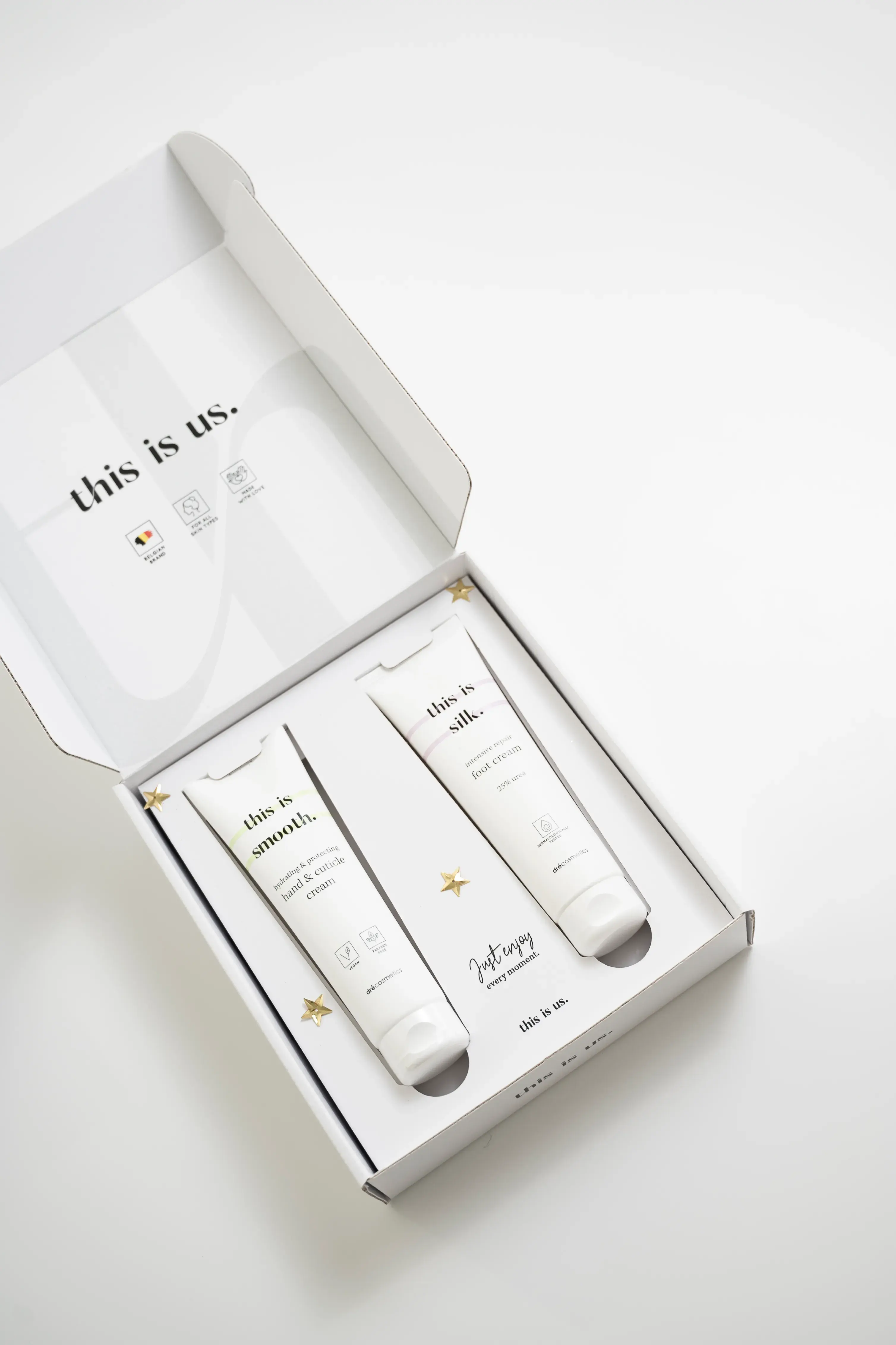 Cadeauset hand & voet crème