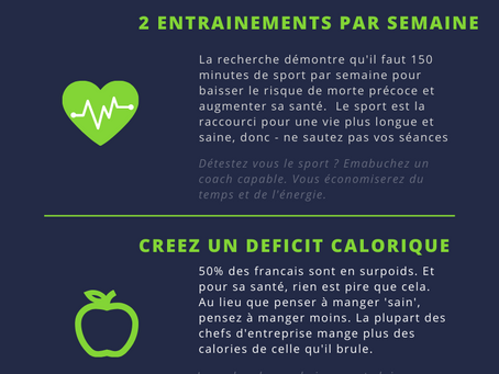 Comment vivre 15 ans de plus ? 3 astuces liés au sport (qui marchent pour les C.E.O's)
