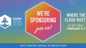 Attending SaaStr Annual 2019? Meet Up with Lighter Capital