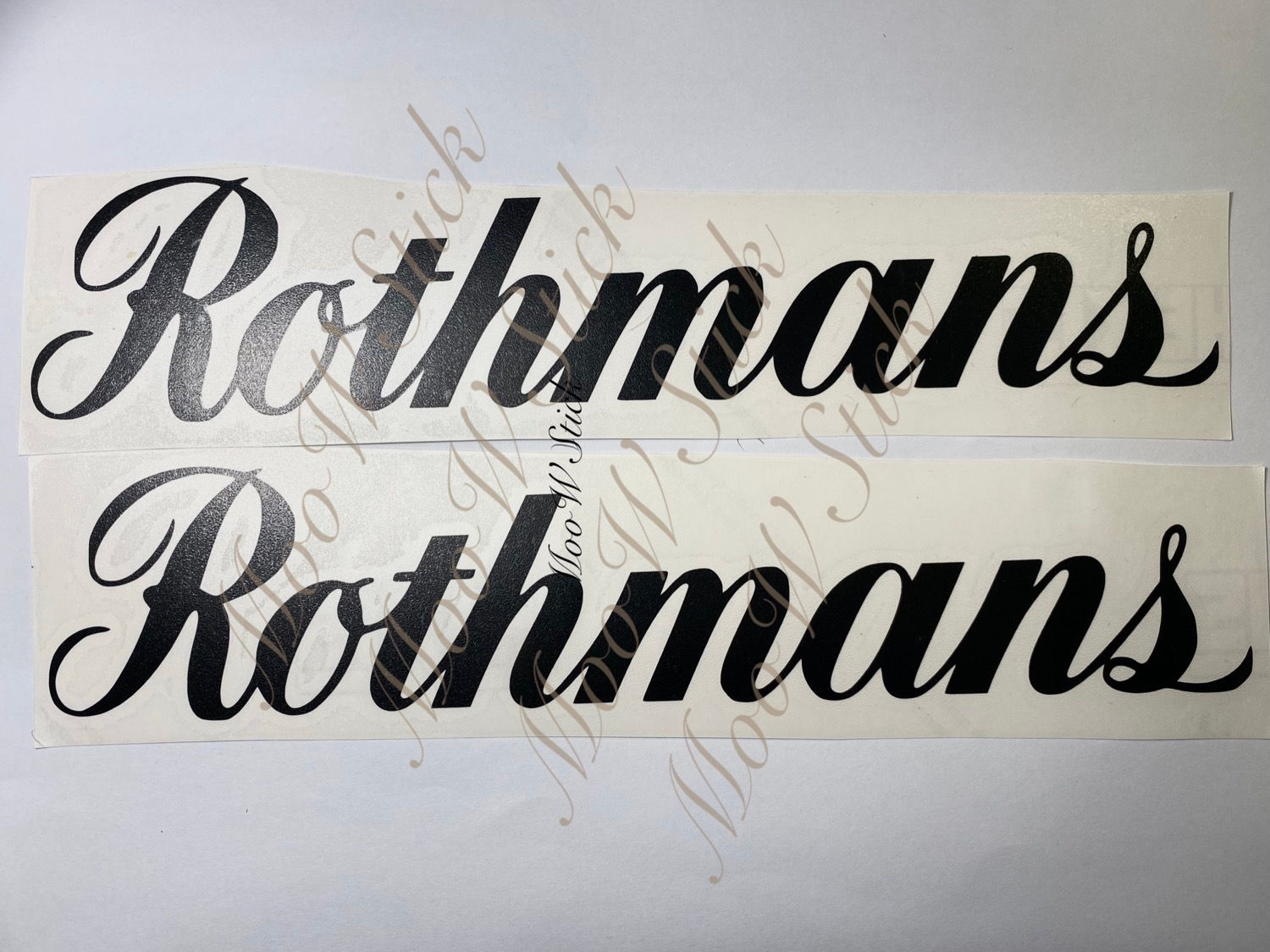 Rothmans vintage Paris Dakar sponsor
