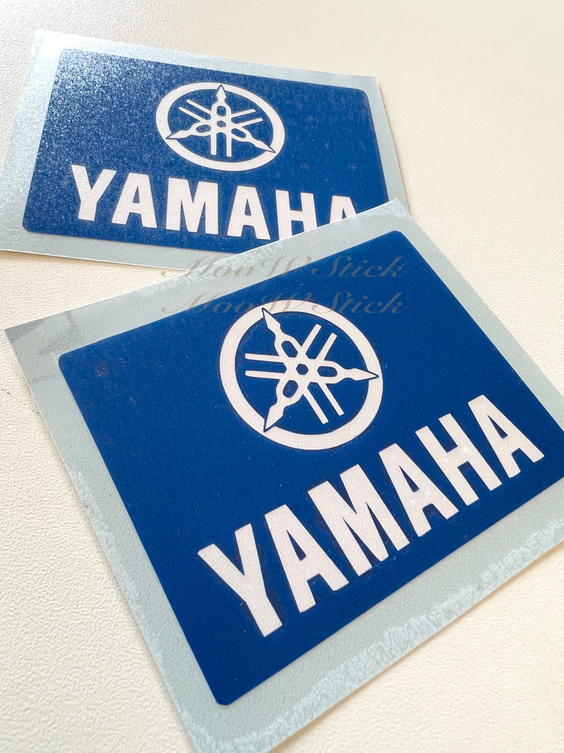 YAMAHA logo ( bleu / blanc) 