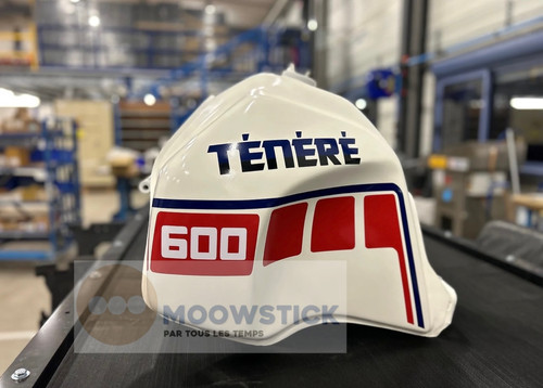 Autocollants Moto Yamaha Tenere 1VJ - Série Adhésifs Design Blanc - Neuf Sous Blister
