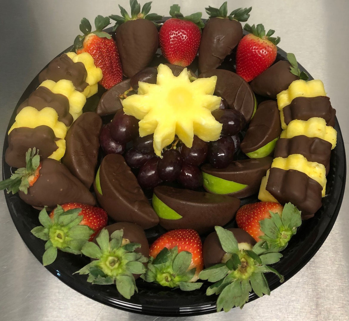 Dipped Fruit Platter Delight