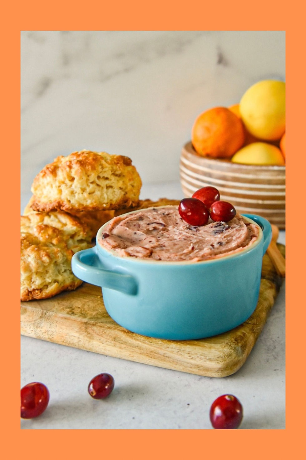 Cranberry Jam Compound Butter 