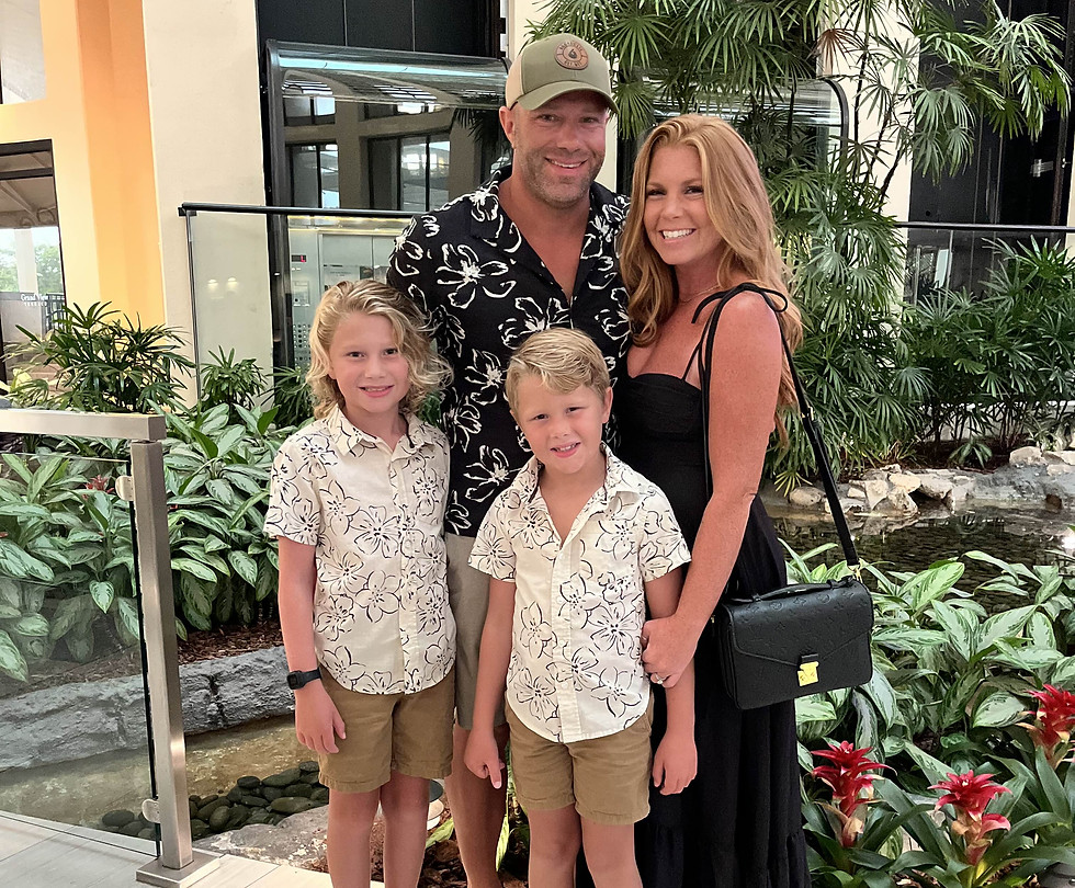 The owner and his family