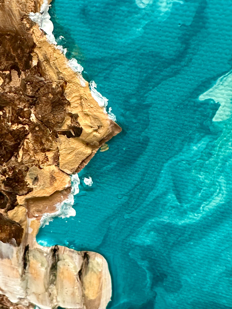 Thumbnail: Les marches de la Grande Bleue – Mediterralis™  (format 20 X 20 cm)