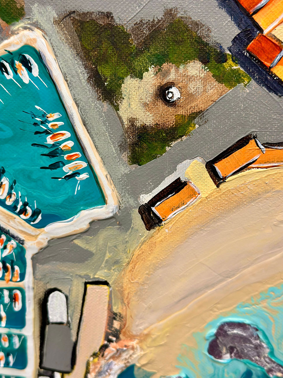 Thumbnail: Cassis et son petit port – Mediterralis® (format 65 X 50 cm)