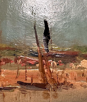 torn canvas
