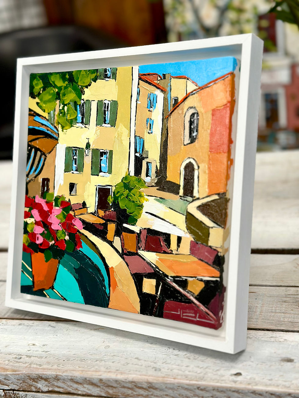 Thumbnail: Place du Thouron à Seillans (II)
