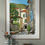 Miniature : Ruelle d'un petit village de Provence  (Seillans, rue du Mitan four)