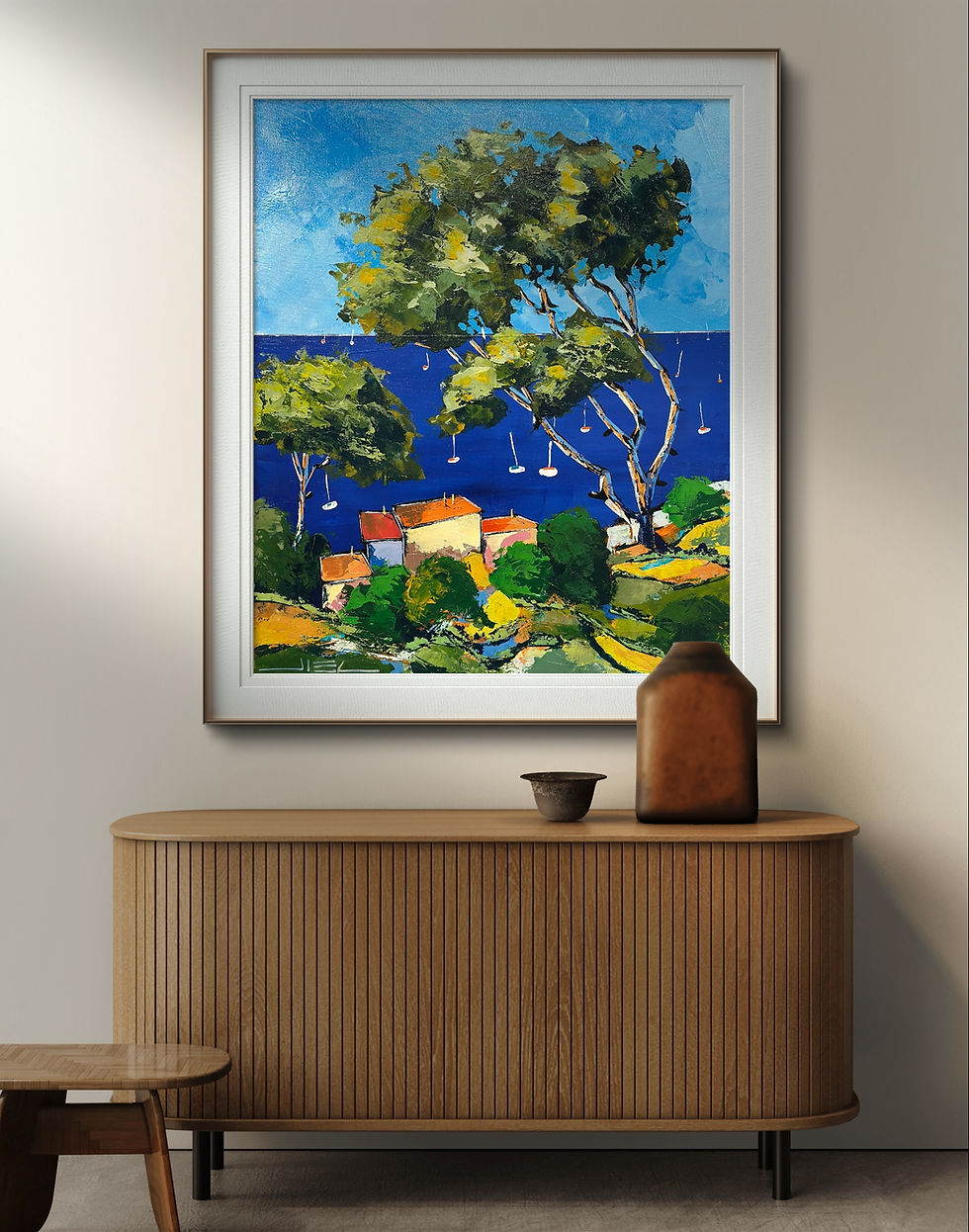 Miniature : Lumière d'été sur les toits Méditerranéens