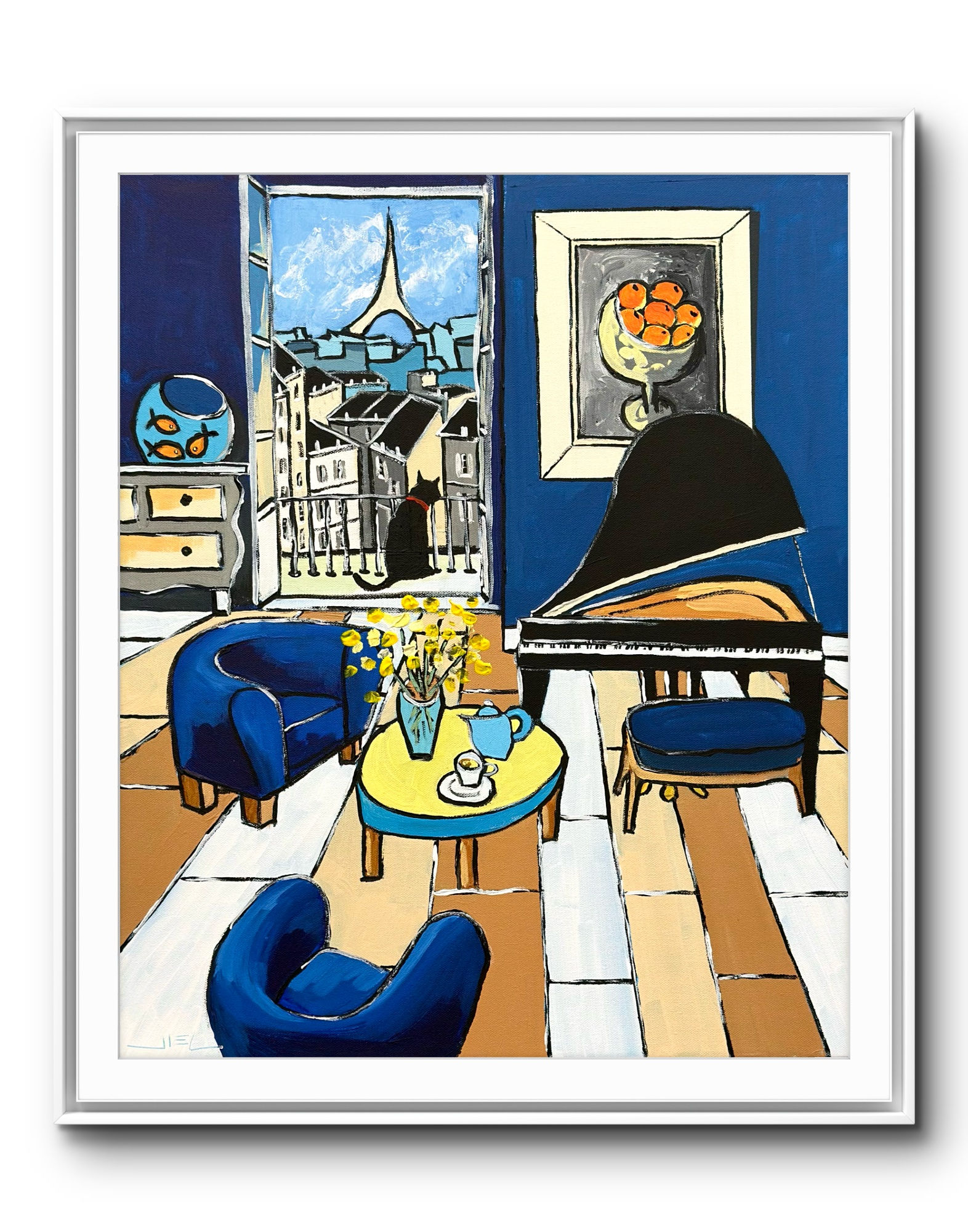 Tea Time in Paris.