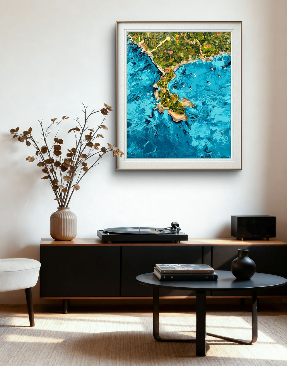 Thumbnail: Cap d'Antibes  – Mediterralis® (format 46 X 55cm)