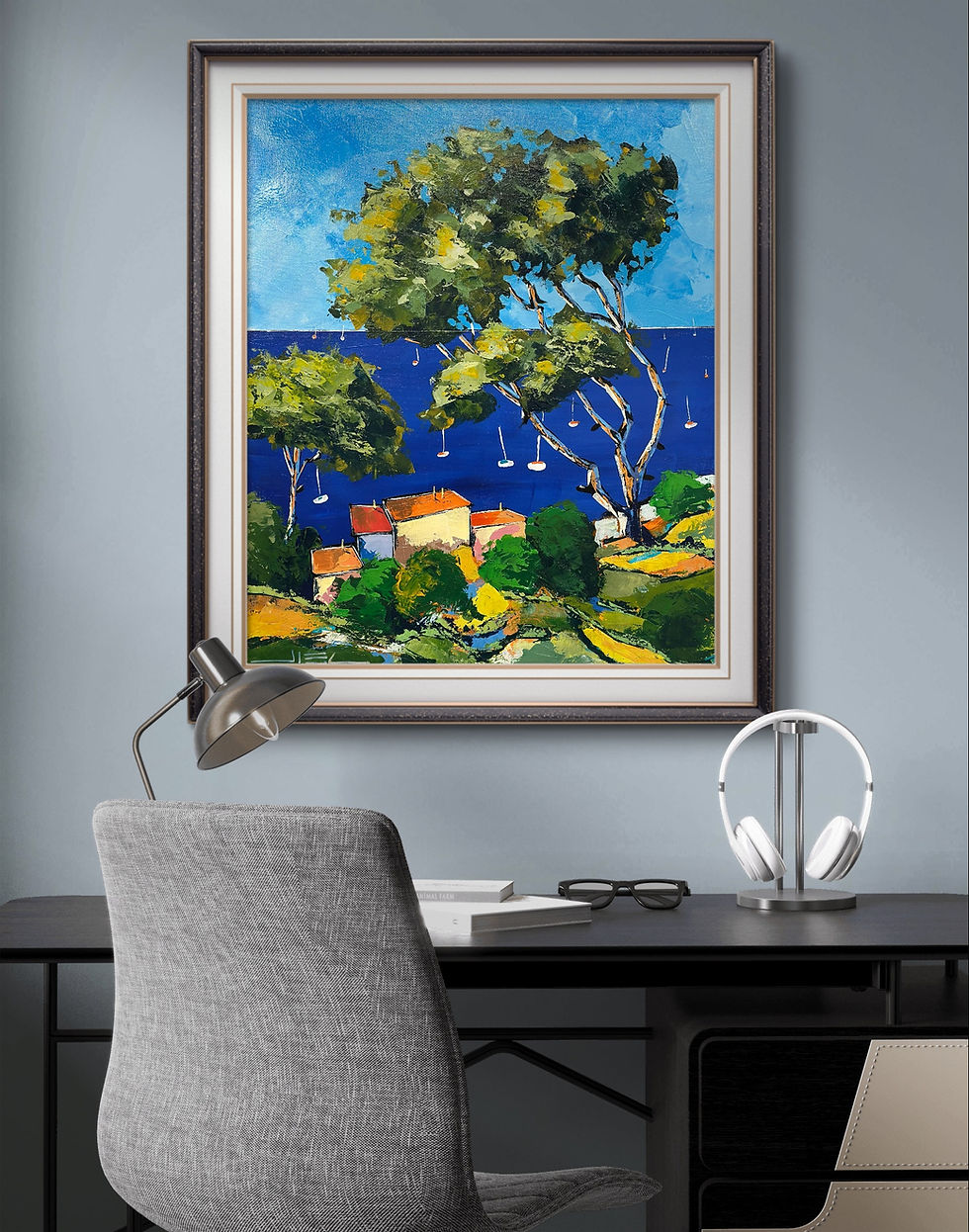 Miniature : Lumière d'été sur les toits Méditerranéens