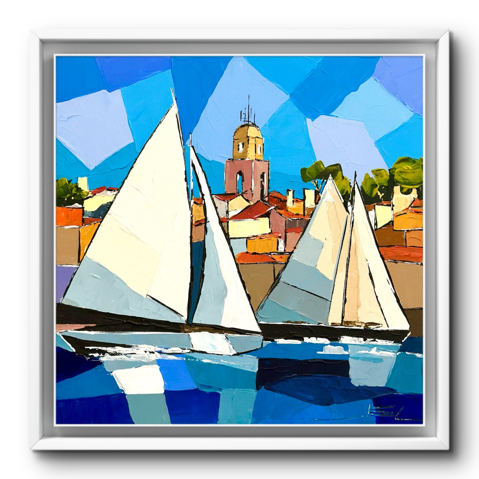 Régates à Saint Tropez.