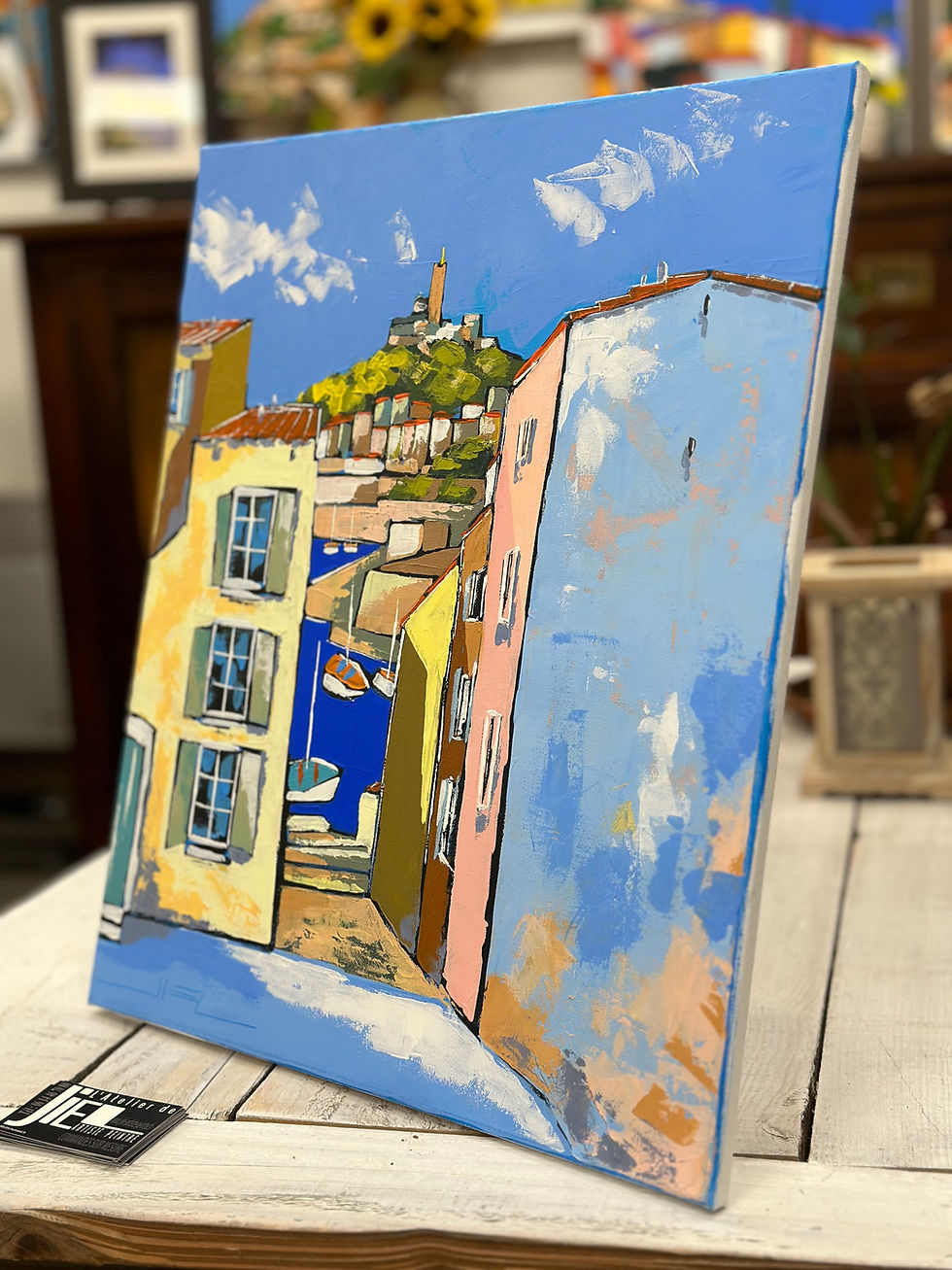 Miniature : Vue sur le vieux port de Marseille, sous le regard de le Bonne Mère