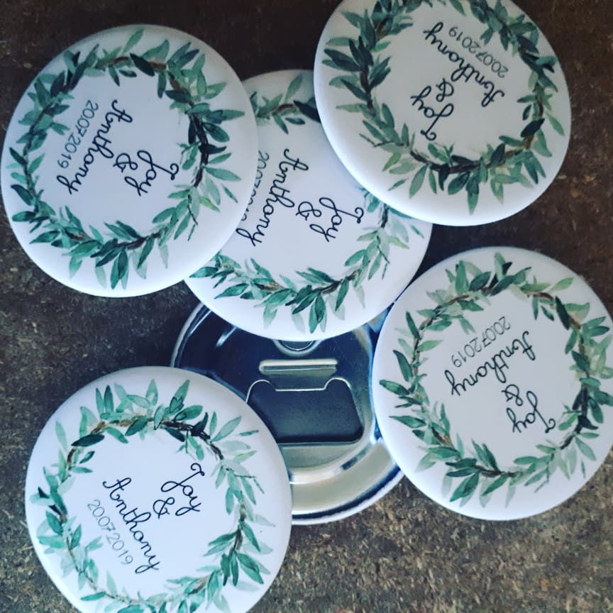 Lot de décapsuleurs personnalisés