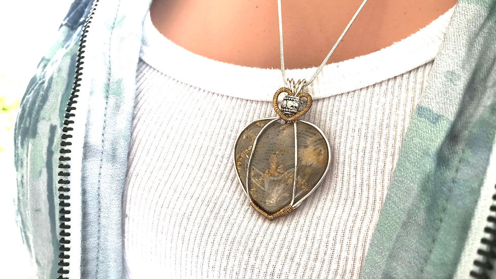 Queen of Hearts Ocean Jasper