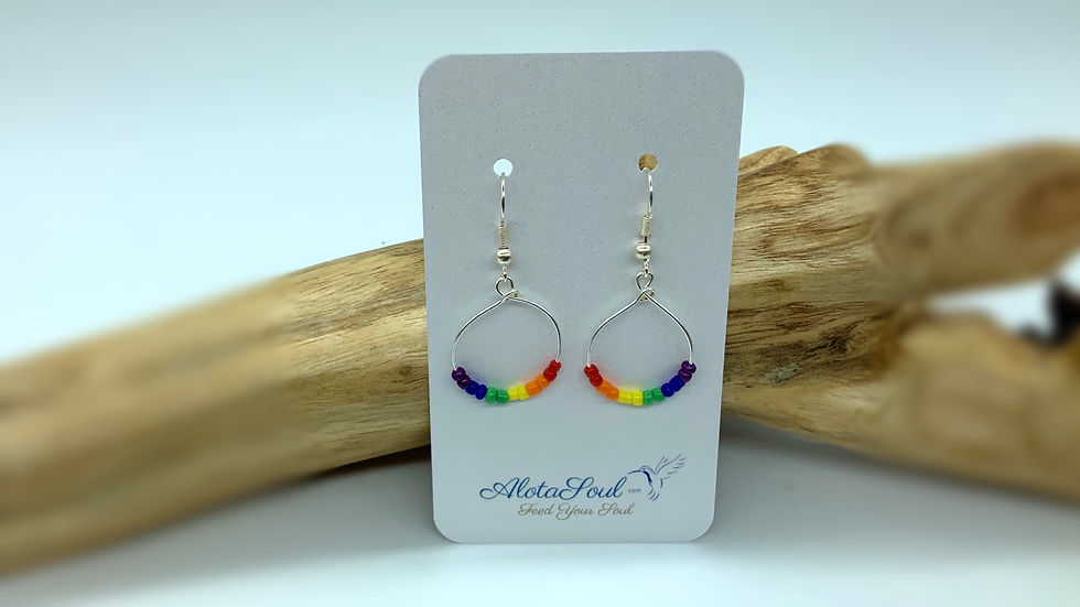 Shuswap Pride small Hoops