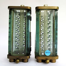 Pair LNER Loco Water Gauge Glasses