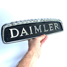 Daimler Cast Aluminium Bus Badge