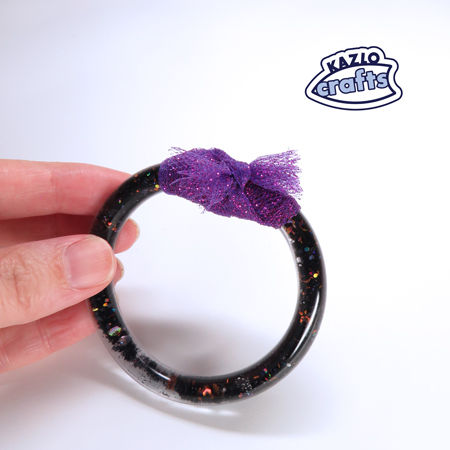 Black Holo Water Bracelet