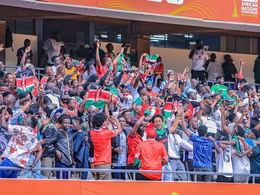 Harambee Stars supporters during the Harambee Stars vs. Morocco match on Sunday, August 10th. / FILE