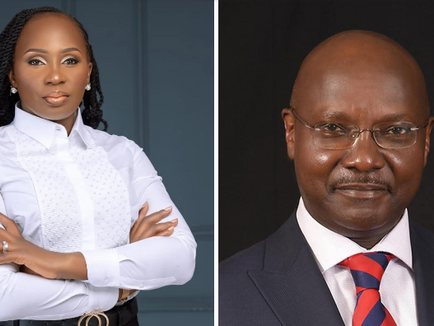 A photo collage of LSK President Faith Odhiambo and the Slain Advocate Mbobu Kyallo