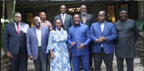 A file of the opposition leaders