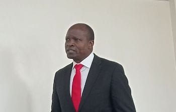 Zachary Okoth obado during a court proceeding ton September 5,2025 at Milimani law courts