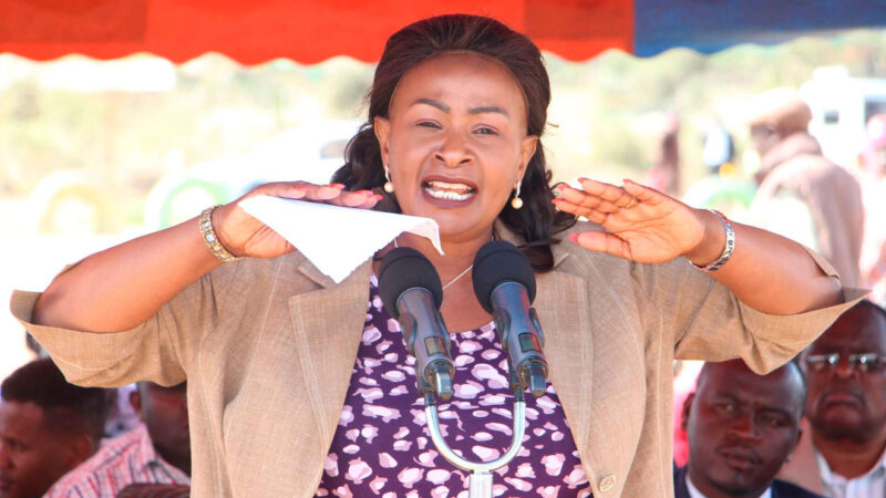 A file image of Machakos Governor Wavinya Ndeti Oduwole/ PHOTO: COURTESY