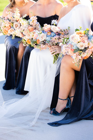 Bridesmaid bouquets