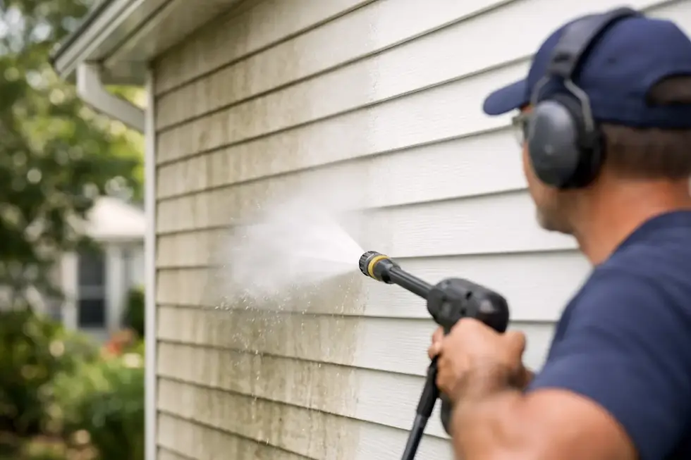 Pressure Washing House Siding Without Damage