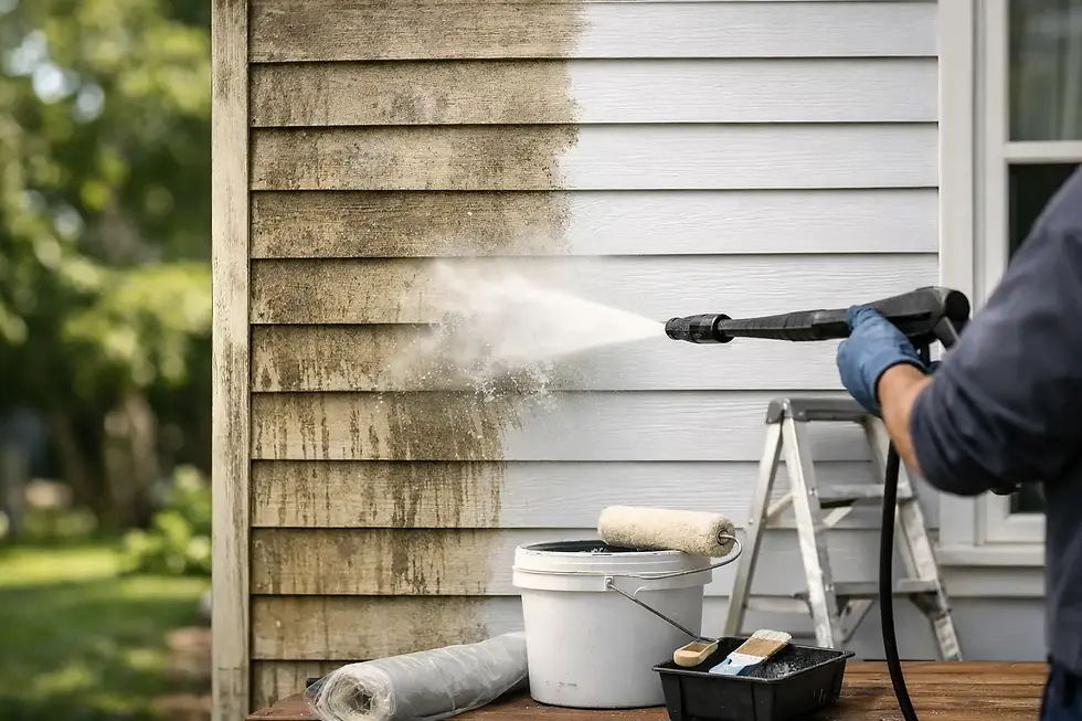 Pressure Washing Before Painting: When It Matters