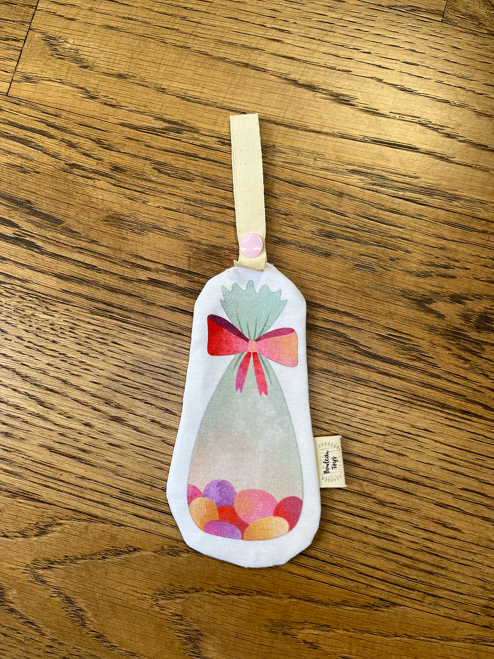 Thumbnail: Organic Cotton Crinkle Stroller Sweet Treat