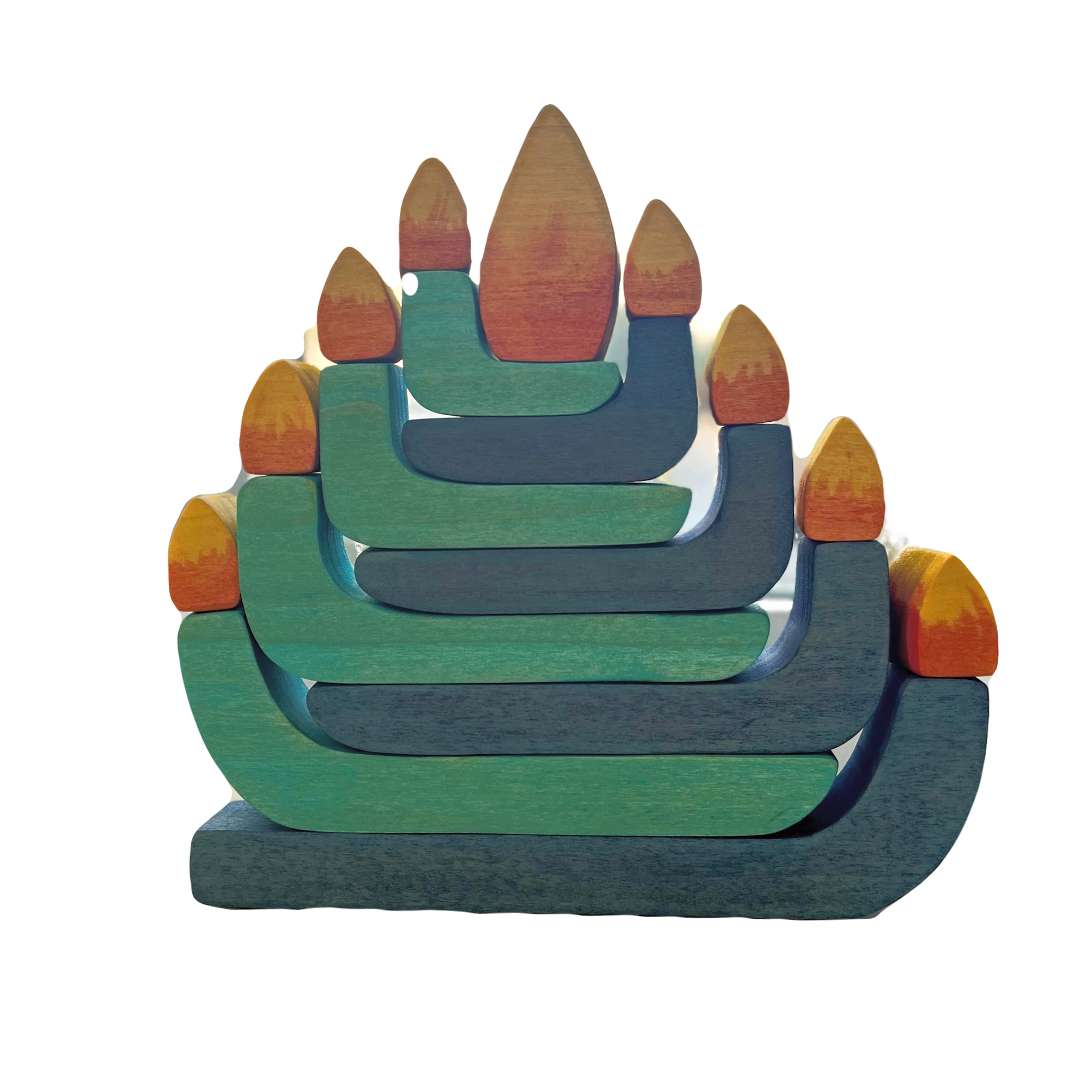 Holiday Wooden Stacker