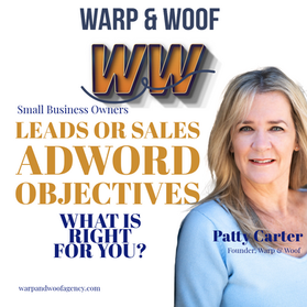 What is the difference between Sales and Lead Objectives in Google Adwords Campaigns?