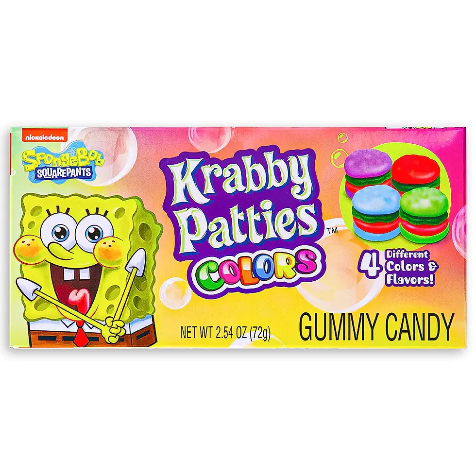 Krabby Patties Colors 12 x 72g T/Box