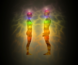 two people showing their energy