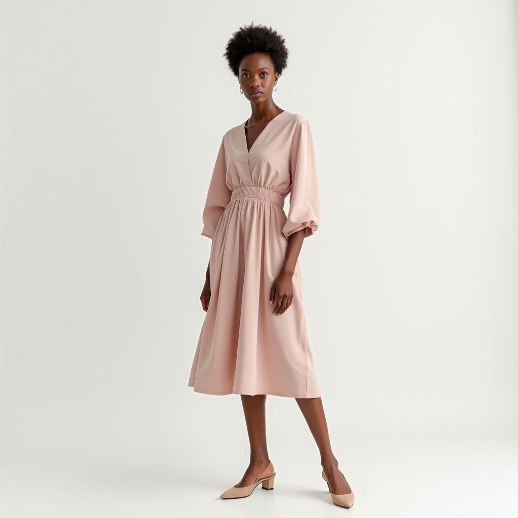 Vestido Midi Elegante
