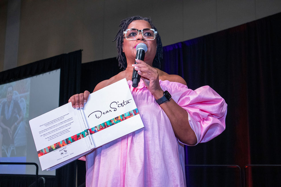 Veronica Very, author of Dear Sista, also spoke at the WIT Mother-Daughter Brunch in March 2025.