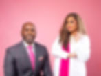 City of Montgomery Councillor Oronde Mitchell and Dr. Nandini Ramroop