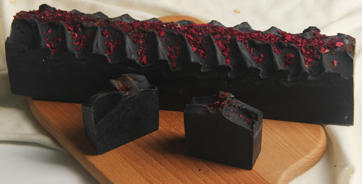 Thumbnail: Black Rose Facial Soap Bar- FREE SOAP NET!