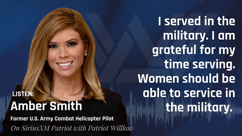Amber Smith joins Sirius XM Patriot Andrew Wilkow
